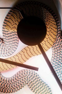 Artistically Curved Wall Lamps Image 6