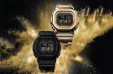 Metal Digital Wristwatches