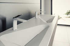 Functional Geometric Bathroom Fixtures