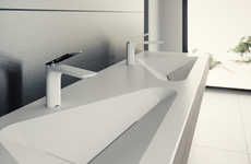 Functional Geometric Bathroom Fixtures