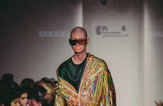 Travel-Inspired Iridescent Clothing Lines