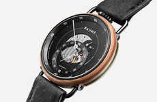 Skateboard Deck-Crafted Watches