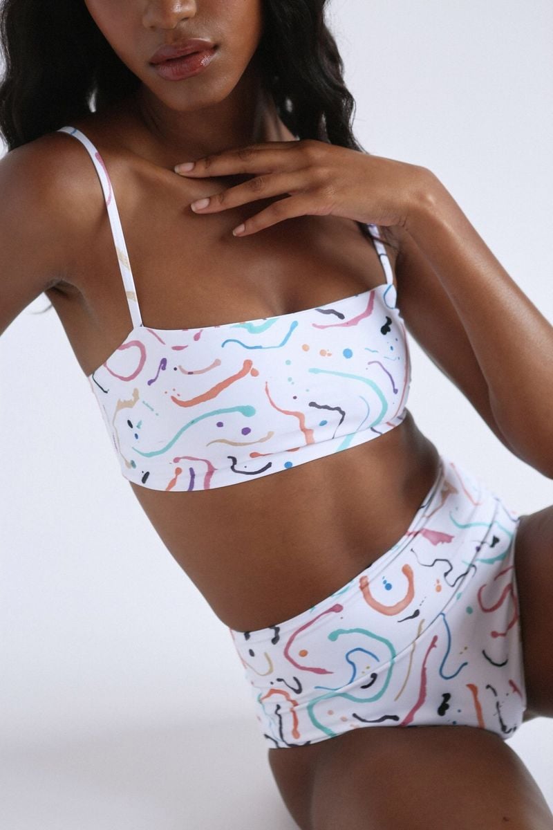 Meditation-Paired Minimalist Swimwear Lines