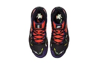 Skeleton Motif Basketball Sneakers Image 4