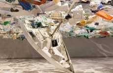 Overbearing Ocean Plastic Installations