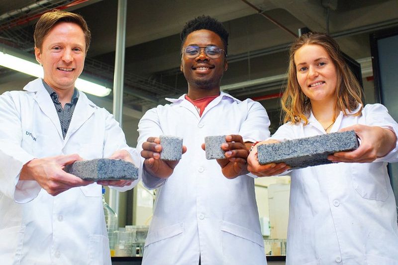 Urine-Crafted Bricks