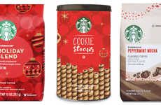 Caffeinated Holiday-Themed Beverages