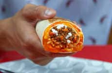 Spicy Burrito-Quesadilla Hybrids