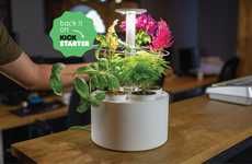 Tech-Savvy Mini Indoor Gardens