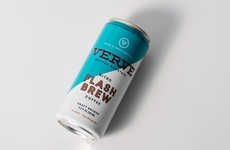 Flash-Brewed Canned Coffees