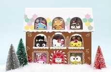 Candy-Filled Gingerbread Houses