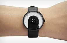 Overlapping Minimalist Timepieces