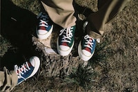 Clothing-Inspired Canvas Shoes Image 7