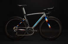 Glitch Graphic-Infused Bikes