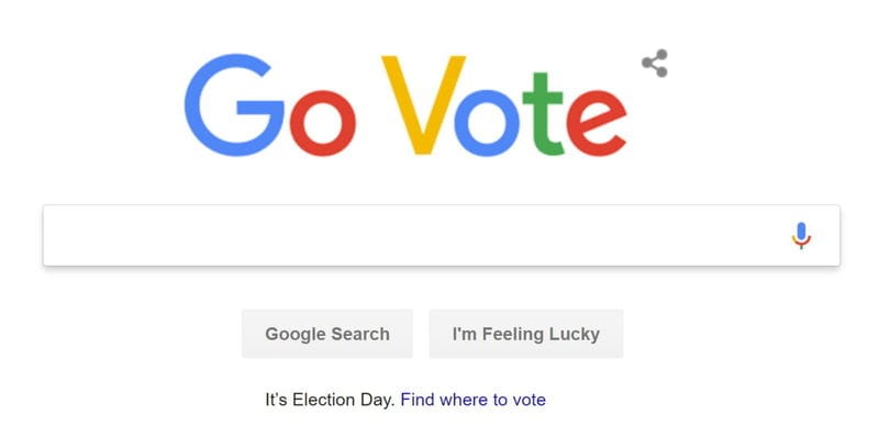 Voting-Focused Internet Doodles
