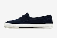 Star-Motif Suede Slip-Ons Image 3