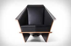 Architectural Origami Armchairs