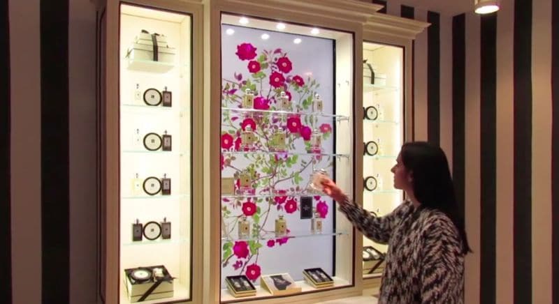 Interactive Fragrance Cabinets