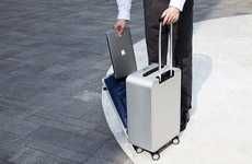 Fold-Out Workstation Suitcases