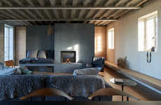 Low-Lying Concrete Holiday Homes