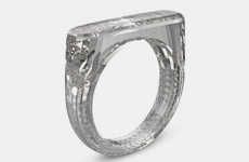 Bespoke Solid Diamond Rings