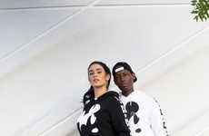 Cartoon Mouse-Adorning Sportswear