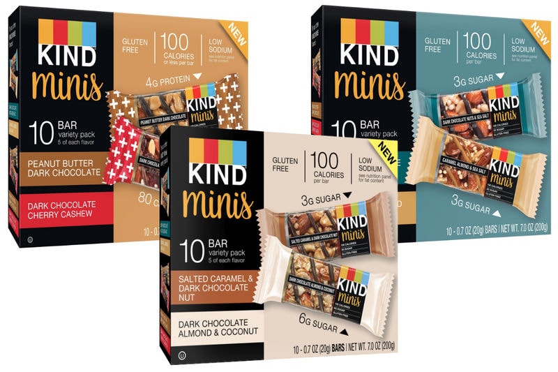 Mini-Size Snack Bars