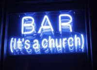 Satirical Church Bars Image 5