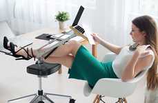Footrest Laptop Workstations
