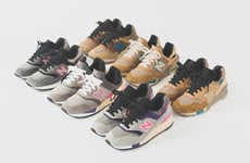 Muted Tonal Neoprene Sneakers