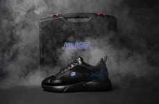 Space-Inspired Dark Sneakers