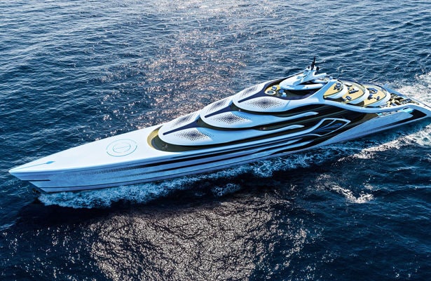 Opulent Zero-Emission Yachts