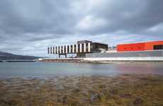 Sophisticated Colourful Fishing Facilities