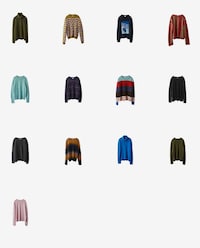 Colourful Cozy Hand-Knit Sweaters Image 4