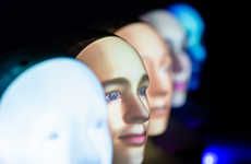 Face Projection Robots