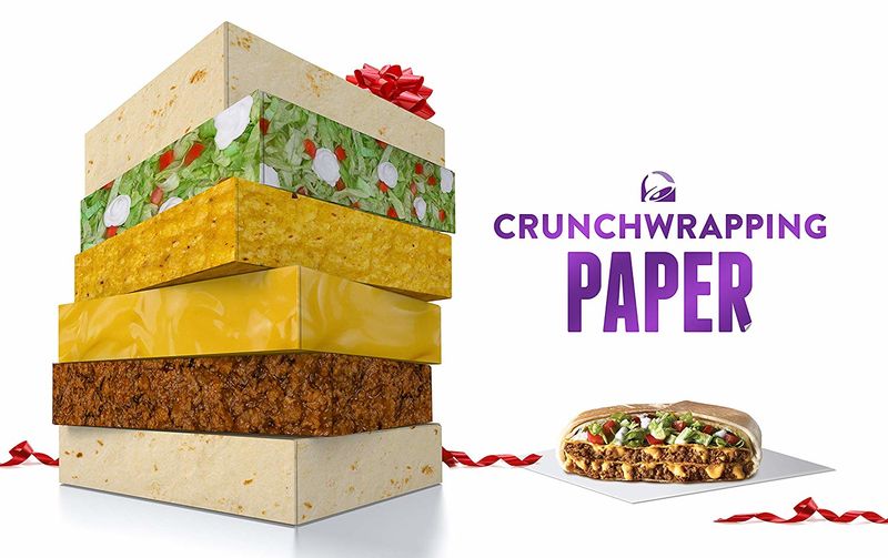Taco-Inspired Wrapping Paper