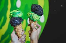 Cartoon-Themed Ice Cream Pop-Ups