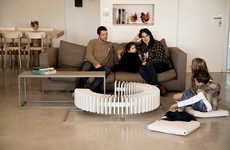 Campfire-Inspired Coffee Tables
