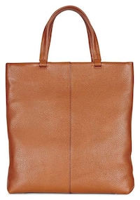 Secure Pebbled Leather Totes Image 3