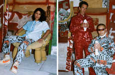 Graffiti-Emblazoned Retro Streetwear
