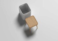 Garment-Weighing Laundry Containers Image 8