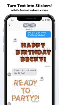 Custom Font-Based Phone Keyboards Image 2