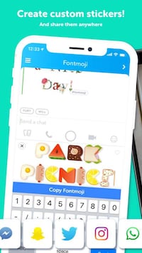 Custom Font-Based Phone Keyboards Image 4