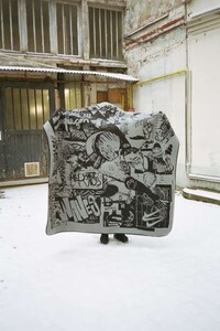 Detailed Creative Scarf Collaborations Image 4