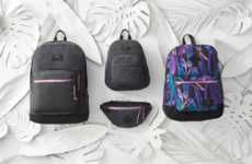 Tropical Streetwear-Inspired Backpacks