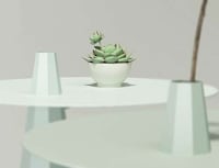 Off-Kilter Vase-Integrated Tables Image 3