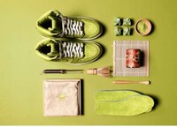 Matcha-Inspired High-Top Sneakers Image 8