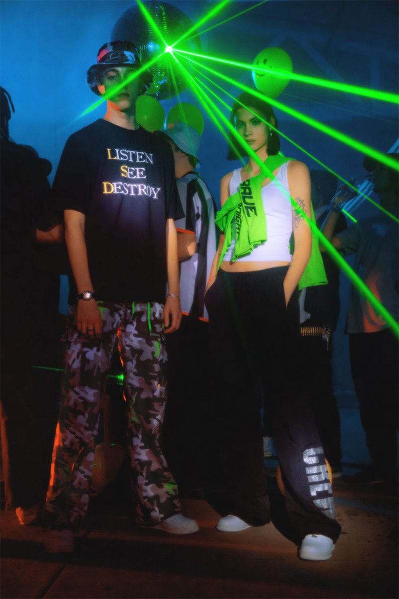 Nostalgic Rave Culture Apparel