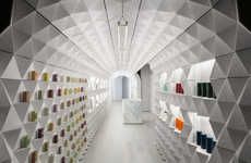 Crinkled Tunnel-Like Retail Experiences
