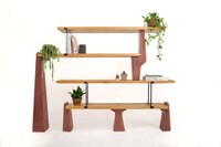 Earthquake-Inspired Sculptural Bookcases Image 3